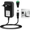 Cagrin Adattatore di corrente 24 V 1 A per strisce LED, router, telecamera CCTV
