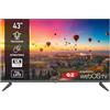 Q.2 43 pollici, 4K UHD 3840 x 2160, Smart TV LED (piatto, 43 pollici / 108 cm, UHD 4K, Smart TV)
