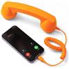 ReachMall Cornetta Retro per usb-c per Cellulare Audio Chiaro Cornetta(Orange) | Design nostalgico, audio per cristallino, connettore per usb-c per attivo, compatibile per ios per android, riduzione rumore