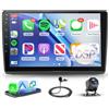 Rimoody 10 Autoradio per Renault Trafic 2001-2010/Opel Vivaro 2006-2010/Nissan Primastar 2006-2014 Carplay Wireless, Android Auto, Mirror Link, Bluetooth, FM/RDS, DSP, Comandi al Volante Retrocamera