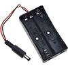 Reland Sun 5 pz 18650 Custodie 1X 2X 3X 4X 18650 Scatola di immagazzinaggio Caso 1 2 3 4 Slot Batterie Contenitore con cavo o Con pin o intestazione DC (18650-X2-DC)