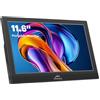 Kenowa Monitor portatile USB-C da 11,6 pollici, 60 Hz, display Full HD 1920 x 1080 IPS, schermo esterno con altoparlante tipo C/HDMI, per laptop/PC/telefono/Mac/PS4