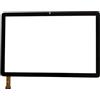 Audiosystem TOUCH SCREEN VETRO per Tablet TECLAST M40 Plus 10.1 4G Nero + Biadesivo Ricambio Digitizer (Display Non Incluso)