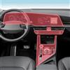 Kaecad Pellicola protettiva per interni auto, cruscotto, piano e console centrale, antigraffio, trasparente, in TPU, per KIA NIRO SG2 2022-2025 (pellicola di navigazione GPS)