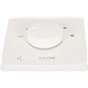 BONKZEBU Controllo Volume da 50 W Manopola di Regolazione a 5 Marce di Sicurezza Professionale Controller Volume per Altoparlanti Domestici Controllo Volume da Incasso a Parete da 50 W (/)