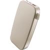 Fresh 'n Rebel 24000mAh Powerbank (USB-C in & Out), 20W Ultra Fast Charge, 6 Premium Safety Features, Fino a 8 cariche del telefono, Accu esterno con 4 indicatori di potenza (Silky Sand)