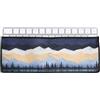 kwmobile Copri Tastiera PC per Apple Magic Keyboard - Cover Copritastiera PC - Custodia Tastiera 29,5 x 12,6 cm - Notte Stellata al Lago