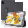 AKNICI Custodia Cover per Blackview Tab 12 Pro/Tab 13/Tab 12, Pelle PU Cover Custodia Protettiva con Cinghia di Sicurezza Magnete Funzione di Supporto per Blackview Tab 12 Pro/Tab 13/Tab 12 (Grigio)