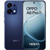 OPPO A6 Pro 5G Smartphone 8GB 256GB CPH2781 EU Dual SIM Stellar Black | Sbloccato, Display AMOLED 6.57 120Hz, Fotocamera AI 50+16MP, Batteria 6500mAh, Resistenza all'Acqua IP69, Carica Rapida 80W