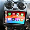 Bakermiche 4G+64G Autoradio Android 15 per Alfa Romeo MiTo 2008-2019 con Wireless Carplay e Android Auto 9 Pollici Schermo Tattile 2 Din Bluetooth Autoradio Navigazione GPS FM/RDS WiFi SWC Telecamera Posteriore