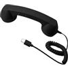 ReachMall Cornetta Retro per usb-c per Cellulare Audio Chiaro Cornetta(Black) | Design nostalgico, audio per cristallino, connettore per usb-c per attivo, compatibile per ios per android, riduzione rumore