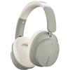 Bigben SOUND ORIGIN Cuffie Bluetooth 6.0 ANC | Senza Fili | EQ | FOREST (Verde) | 35 ore di autonomia | Multipunto 2 dispositivi | Archetto metallico | 252 g | Jack 3,5 mm | Pieghevole | Tasca inclusa |