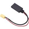 Tbest Adattatore Bluetooth Aux In per Stereo Fiat Grande Punto Alfa | Adattatore Bluetooth per Auto Bluetooth 5.0 Grande Punto 2007 in Poi 159 Streaming Musicale Cavo Audio per Auto Adattatore