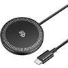 JSAUX Caricatore Mag-Safe 25W Qi 2, Wireless Magnetico per iPhone 17- Nero | per Caricabatterie MagSafe iPhone 17 Air Pro Max/iPhone 16 15 14 13 12 Airpods