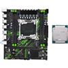 Sxmrmnx X99 PR9 Scheda madre LGA 2011-3 Set Kit Supporta 4X DDR4 RAM SATA M.2/NVME M.2 con processore CPU E5 2666v3