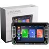 GuZuGuZu Avvio in 3s Autoradio per Golf 5/6,Passat B6/B7,Polo 6,CarPlay,Android Auto | Autoradio VW per Golf 5/6,Passat B6/B7,EOS,Polo 6R,T5,Linux,CarPlay,Android Auto,SWC,schermo IPS,Bluetooth/FM RDS/DSP/CANBUS