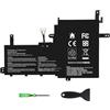 KEATFE B31N1842 Batteria per laptop, 11.52V/42Wh Batteria di ricambio per Asus VivoBook S15 S531 K531 X531 V531, VivoBook 15 M513 K513 F513 S513 X513 V531FA, B31N1842 0B200-03440000