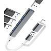 zoyuzan USB C USB Hub OTG 3.0 Adattatore su Memory Stick Distributore Cavo Splitter Porta PC Dongle Spina Prolunga Laptop MacBook Compatibile con Samsung per iPhone 17 16 15 Pro Max per Apple Accessori iPad