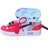YORISMAL Custodia protettiva 3D Air 3, custodia decorativa compatibile con Airpods 3, compatibile con Apple Air 3, custodia in silicone Air, Air 3, custodia divertente (scarpe rosse)