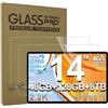 AKNICI Pellicola Protettiva per TECLAST T70PRO Tablet 14 Pollici, Vetro Temperato Film per TECLAST T70PRO, Ultra Trasparente/Durezza 9H/Anti-graffio, Pacco da 2