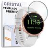 REY Pellicola salvaschermo per Garmin VIVOACTIVE 4S 40mm - VIVOMOVE 3 44mm - 3S 39mm - 4 44mm - 4 45mm - VENU 2S 40mm - Forerunner 55, Cristal Vidrio Templado, Vetro temperato, di qualità Premium