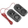 Qiilu o Altoparlante 8Ω 5W Altoparlante per Altoparlante Monitor V, Monitor TV per la cavità Adotta un Altoparlante Magnetico Interno High-stop da 40 Mm