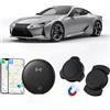 lulaven Set da 2 localizzatori GPS per auto, mini localizzatori magnetici per veicoli (compatibili con iOS e Google), senza canone mensile, dispositivo di localizzazione per auto, alternativa all'AirTag
