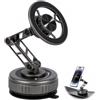Slymwick Supporto Magnetico Cellulare Auto, Porta Telefono Auto con Ventosa a Vuoto e Gel Adesivo, Rotazione 360°, Compatibile con iPhone 17-12 e Android, per Cruscotto e Parabrezza