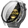 CZhkg TPU Cover per Huawei Watch GT7 Pro 46mm Case, TPU Pellicola Temperata Protettivo Cover, Copertura Resistente all Usura Shell Case per Huawei Watch GT7 Pro 46mm (Bianco)