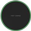 NGBFF Caricatore Wireless, Caricabatterie wireless veloce da 60 W for caricabatterie for stazione di ricarica wireless for telefono Stazione di ricarica wireless magnetica(Black with Cable)