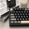 SOLIDEE Set da 128 Keycap PBT Double Shot, Keycap con Profilo Cherry per Tastiere Meccaniche, Keycap Compatibili con Switch MX per Tastiere 60% 65% 75% TKL 100%, Layout ANSI ISO