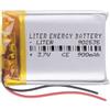 Liter energy battery Batteria 902535 LiPo 3.7V 900mAh 3.33Wh 1S 5C Liter Energy Battery per l'elettronica Ricaricabile Telefono Portatile Smartwatch Orologio GPS - Non adatto per Radiocomando 37x25x9mm (900mAh|902535)