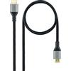 Nano Cable 10.15.8101 - Cavo HDMI 2.1 ULTRA HIGH SPEED certificato tipo A maschio-maschio, risoluzioni video fino a 8K@60Hz e 4K@120Hz, nero, 1 m