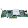 Bewinner Scheda Array SAS Doppia SFF8087 da 8, Controller di Storage PCI‑Ex8 0 1 5 10 da 4 Gb/s per Protezione Dati Scalabile, Scheda Controller di Storage Port, Controller