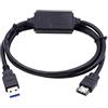 NGFF Adattatore da USB 3.0 Type-A 5 Gbps a Power Over eSATA DC5V, convertitore da USB 2.0 a HDD/SSD/unità ottica eSATAp