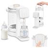 LIONELO BabyPresto 2.0 Preparatore Automatico di Latte in Polvere | Temperatura 40-100°C, Dosaggio 30-300 ml, Serbatoio 3 L, Declorazione, Igiene UV e Preparazione Istantanea