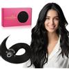 WENNALIFE Microring Extensions Echthaar, Nero Naturale 50g 50 Strähne 35 CM Invisible Remy Microring Extensions Zubehör Echthaar #1B