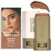 BUTBU BB Cream, Crema Viso Idratante E Correttore, Design A Forma Di Asta, Formula Delicata E Ipoallergenica, Impermeabile E Resistente Al Sudore, Un Effetto Trucco Naturale E Leggero, Duraturo - 03