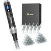 Buyounger Dr. Pen M7S Professional Dermapen Microneedling Wireless con 25 Cartucce | 25 Cartucce Sterili, Display LED 6 Velocità, Regolazione Lunghezza, Design Ergonomico e Antiscivolo, Multizona Casa e Viaggio
