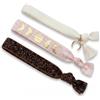 Purelei Set di fasce per capelli in diversi motivi, Luna | Stile bohémien, accenti dorati, indossabile come braccialetto, flessibile, materiale morbido
