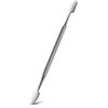 FERYES - Spingi cuticole professionali, strumenti per manicure e pedicure a doppia estremità in acciaio inox, design ergonomico per spingi cuticole e pulizia delle unghie