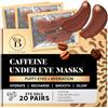 BLOOMORA Uep Caffeine Patch Occhi con Caffeina 20 Paia, Eye Occhiaie e Borse | Maschera con Niacinamide e Acido Ialuronico, Idratante e Illuminante, Donna e Uomo, Addio Fatica, Ciao Splendore