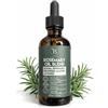 BLOOMORA Oil Rosemary Essential Olio di Rosmarino per Capelli, Mandorla | Menta Piperita, Texture Leggera per Crescita, Rinforzo e Cura del Cuoio Capelluto 60 ML 2 Fl OZ, Supporta Più Forti e Sani