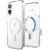 elago Cover Magnetica Ibrida Trasparente per iPhone 17 (6,3") | Compatibile con MagSafe, PC + TPU, Antiurto, Trasparenza Cristallina Duratura, Tasto di Controllo Fotocamera