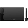 Ugee Tavoletta grafica ugee M708, penna senza batteria 8192 livelli, 8 tasti | Tavoletta grafica 10×6 pollici compatibile con Chromebook, Linux, Windows 7/8/10, macOS 10.10