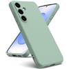 Oududianzi-Cover per Samsung Galaxy S26 FE / S25 FE Silicone,Matcha | Custodia Silicone Liquido, Interno in Microfibra Morbida, Protezione Antiurto Resistente