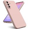Oududianzi - Cover per Samsung Galaxy A37 5G Silicone Liquido, Rosa | Custodia Silicone Liquido, Interno in Microfibra Morbida, Protezione Antiurto Resistente