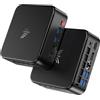 NiPoGi E3B Mini PC ΑΜD Ryzen 5 7430U 16GB RAM/512GB SSD WiFi 6/BT5.2 | Max 4.3GHz, 6C/12T, migliore di 5500U/5650U/5675U,Triplo Display 4K@60Hz(DP1.4/HDMI 2.0/Type-C) Ufficio da Casa