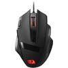 Redragon M619 Mouse Cablato 10000DPI 8 Tasti Programmabili 84g | mouse gioco cablato ottico ergonomico 10000DPI 8 pulsanti programmabili 84g leggero supporto software associazione tasti nero