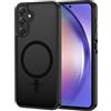 XTCASE Cover Magnetica per Samsung Galaxy A54 5G Traslucida Opaca, Nero | Custodia [Compatibile con MagSafe] TPU Bumper Antiurto Resistente ai Graffi Anti-impronte Ultra Sottile Protettiva Case